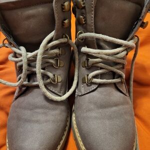 Sugar Women's Gray Ankle Boots